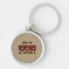 Llavero Cuando los redimidos se reúnen en cristiano