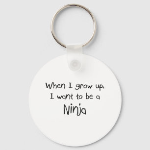 Llavero Cuando me crezco quiera ser un Ninja