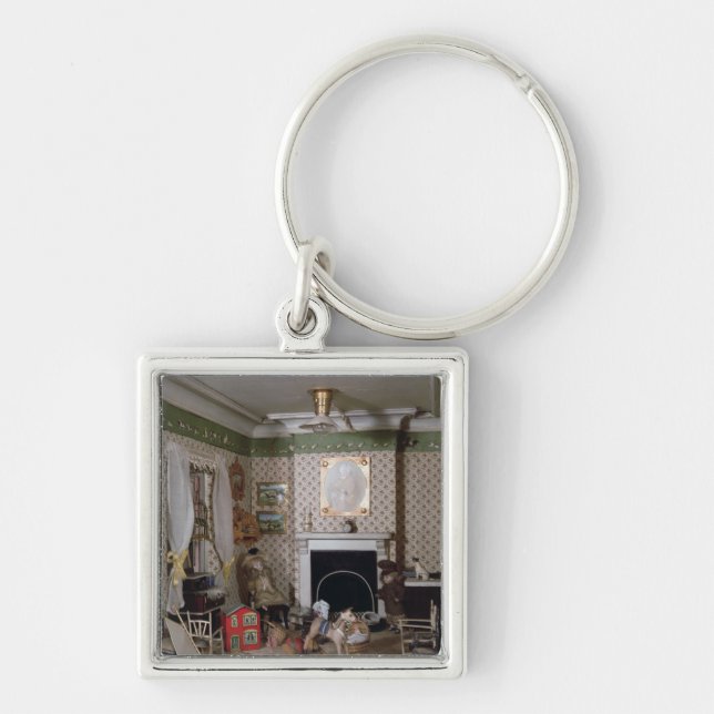 Llavero Cuarto de niños con los juguetes de "Srta. Miles" (Frente)