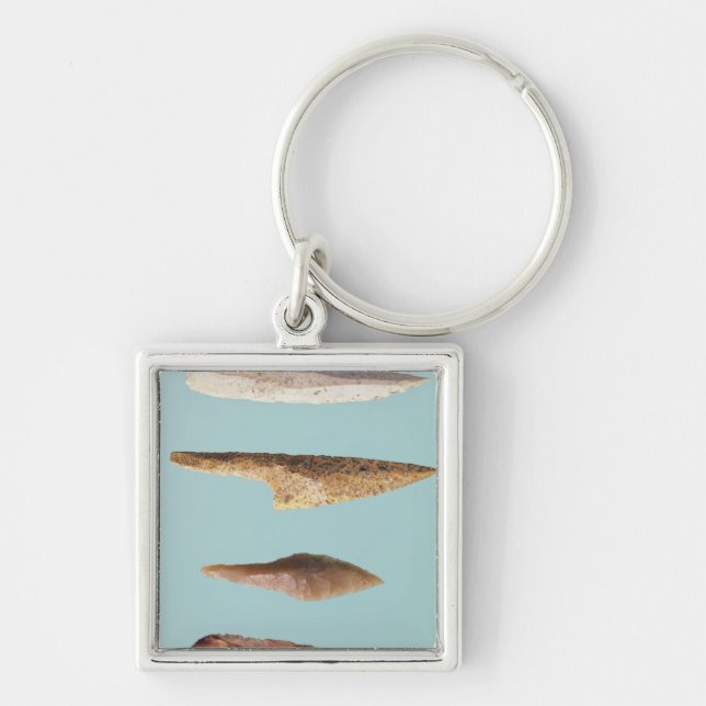 Llavero Cuatro herramientas del pedernal (Frente)