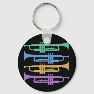 Llavero Cuatro Trumpets