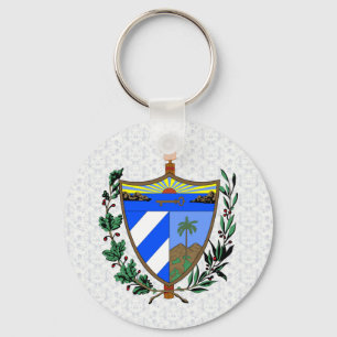 Llavero Cuba Coat of Arms detail
