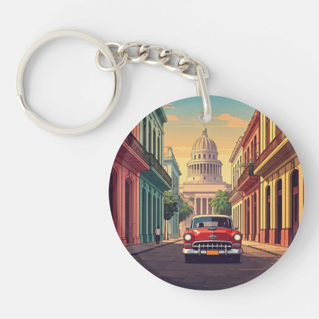 Llavero Cuba de La Habana (Frente)