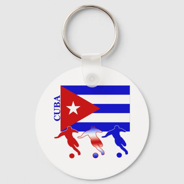Llavero Cuba del fútbol (Anverso)