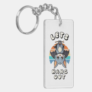 Llavero Cubierta colgada y atardecer retro   Vamos a colga