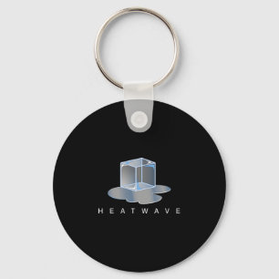Llavero Cubo de hielo ola de calor - gráfico premium tri-b