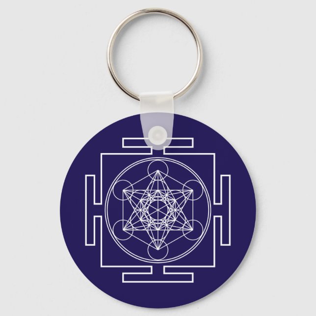 Llavero Cubo de Metatron (Anverso)