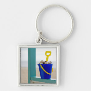 Llavero Cubo llenado de los Seashells