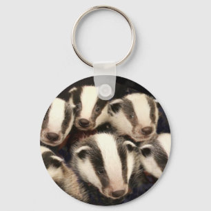 Llavero Cubos Cute Badger
