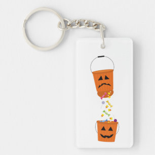 Llavero Cubos de Halloween felices y tristes