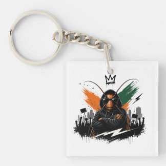 Llavero Cucaracha Rebelde Roach Streetwear Gráfico