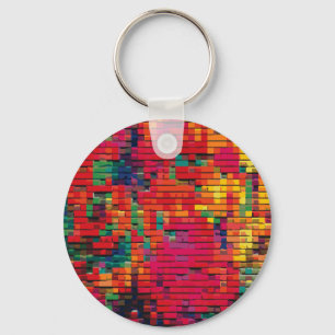 Llavero Cuchillo de trabajo en mosaico #1