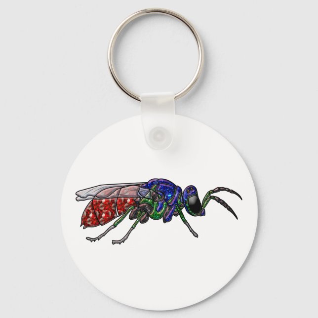 Llavero Cuckoo Wasp (Anverso)