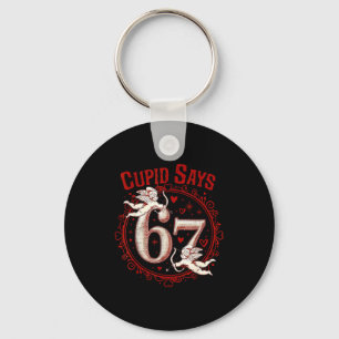 Llavero Cud Dice 67 Divertido 6 7 Seis Siete Meme jerga Va