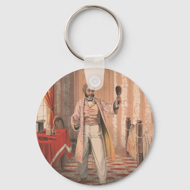 Llavero Cuello de pelo de Uphams, Circa 1864 (Anverso)