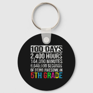 Llavero Cuenta regresiva de 100 días de regalo escolar T