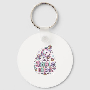 Llavero Cuernos de Jingle de Unicornio Ropa Encantadora Gr