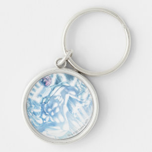 Llavero Cuerpo blanco de la linterna - color