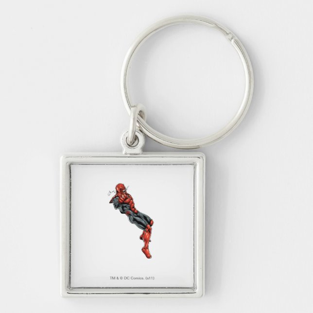 Llavero Cuerpo de Linternas Rojas - Rage Leing 2 (Frente)