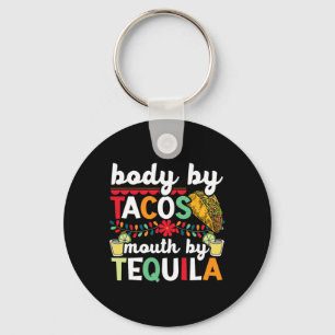 Llavero Cuerpo De Tacos Mouth Por Tequila Drinker Cinco De