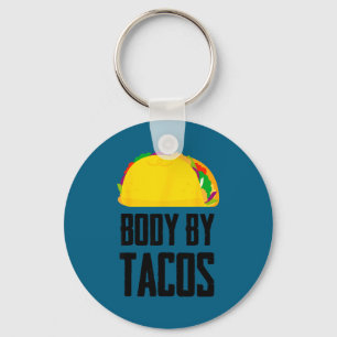 Llavero Cuerpo gracias a tacos divertida fiesta mexicana