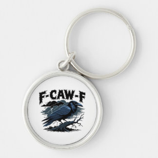 Llavero Cuervo F-Caw-F esencial clásico retro