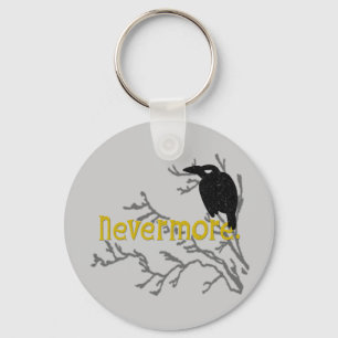 Llavero Cuervo Nevermore
