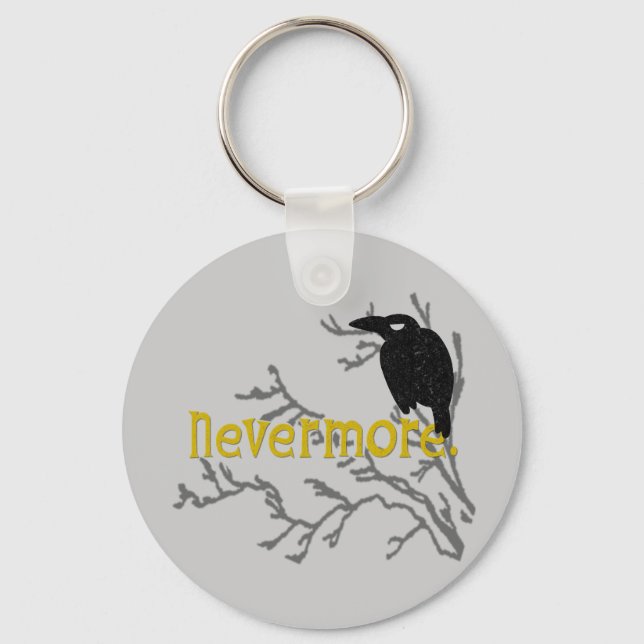 Llavero Cuervo Nevermore (Anverso)