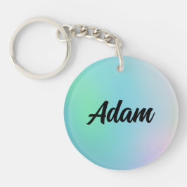 Llavero Cuidada acuarela