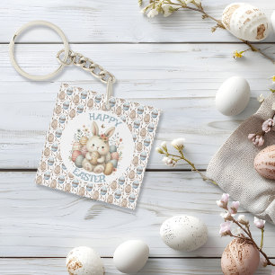 Llavero Cuidada acuarela Bunny Easter