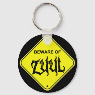Llavero Cuidado con Zuul Keychain