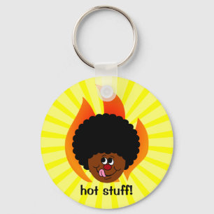 Llavero Cuidado que estás en presencia de cosas calientes