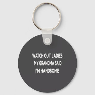 Llavero Cuidado Señoras Mi Abuela Dice Que Soy Guapo Diver