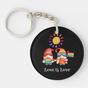Llavero Cuidados colores del arcoiris LGBTQ