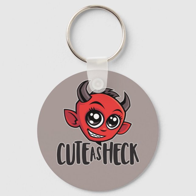 Llavero Cuidar como el diablo (Anverso)