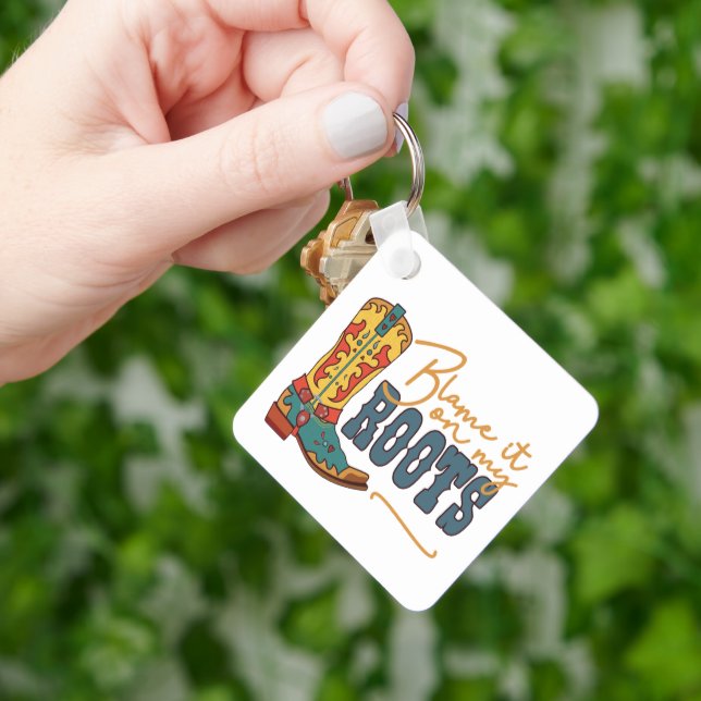 Llavero Culpen A Mis Raíces (Mano)