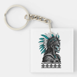 Llavero Cultura azteca pueblo indígena maya