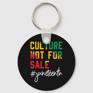 Llavero Cultura No Se Vende Juneteenth, Juneteenth 1865