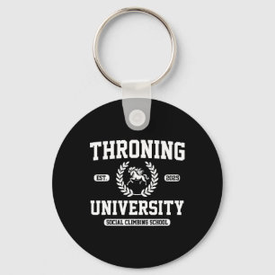 Llavero Cultura universitaria de trono Sátira Ascenso soci