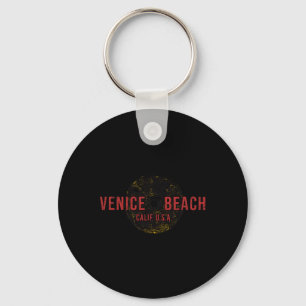 Llavero Culturismo Playa Venecia California Levantamiento