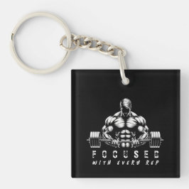 Llavero Culturista-Fitness-