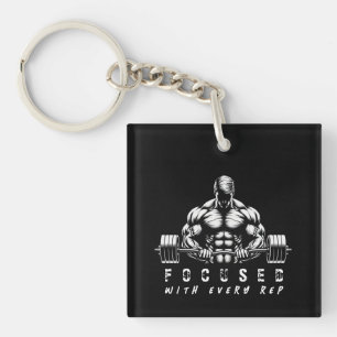 Llavero Culturista-Fitness-