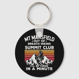 Llavero Cumbre de senderismo sin aliento en Mt Mansfield E