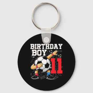 Llavero Cumpleaños 11 Para Niño Fútbol Fútbol 11 Años