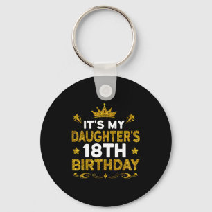 Llavero Cumpleaños 18 de la hija feliz cumpleaños 18 años