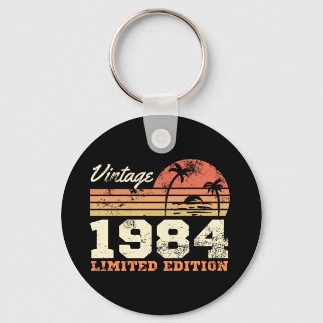 Llavero Cumpleaños 42 Vintage 1984 Edición Limitada (Anverso)