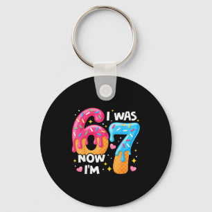 Llavero Cumpleaños de 7 años Era 6 Ahora Tengo 7 67 Niños