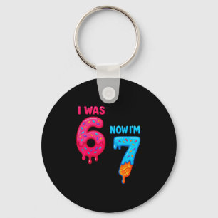 Llavero Cumpleaños de 7 Años Yo tenía 6 Ahora tengo 7 67 H