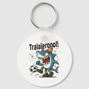 Llavero Cumpleaños de Fútbol Tralalero Tralala Cerebro Ita