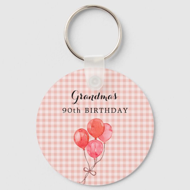 Llavero Cumpleaños de la abuela (Anverso)